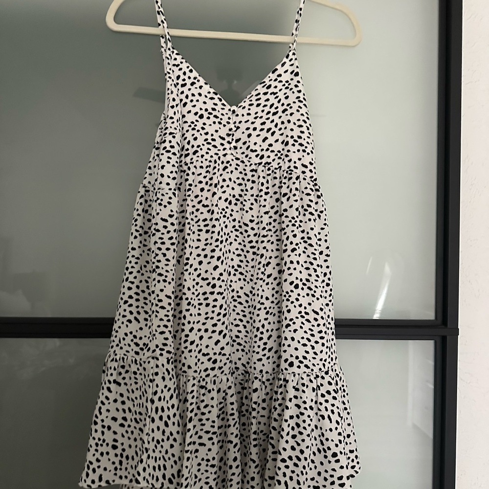 Spotted Sleeveless Dress